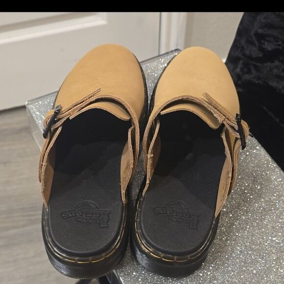 Dr. Martens Carlson Suede Casual Slingback Mules - Picture 11 of 13